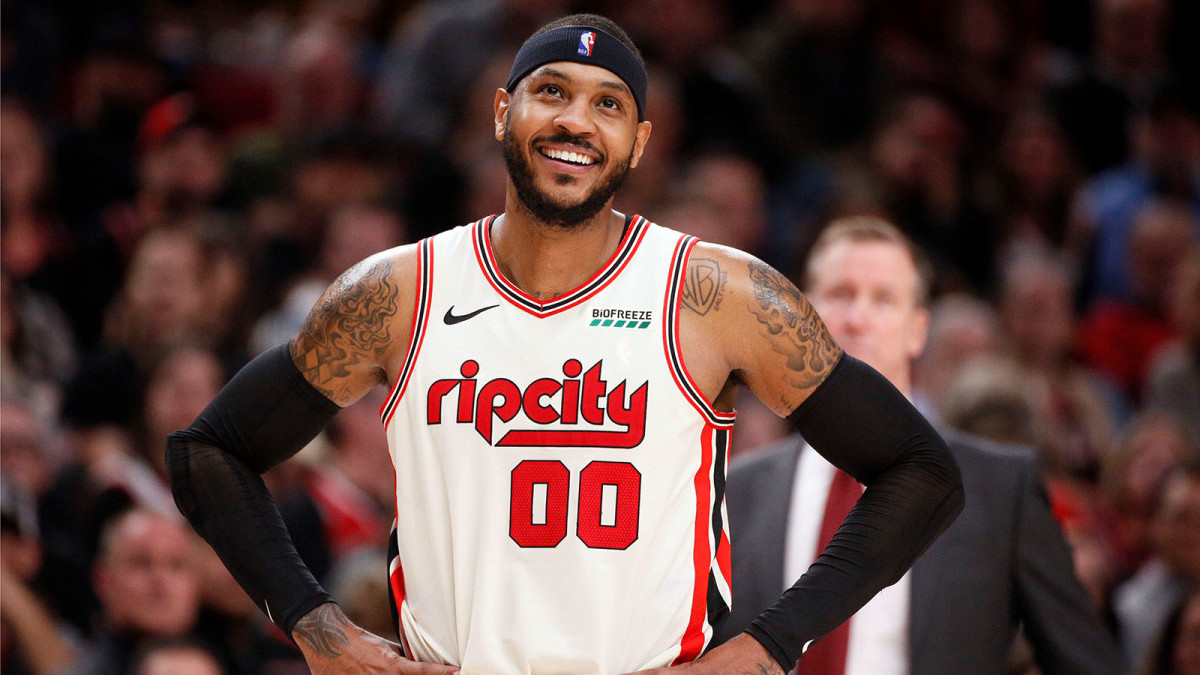 Anthony higer efter New York Knicks-trøjen